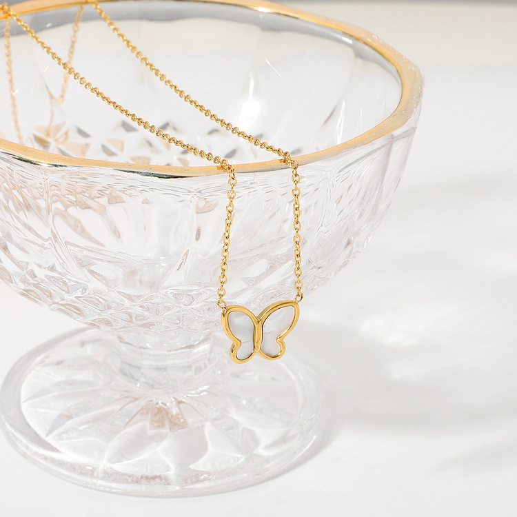 Butterfly Pendant Necklace